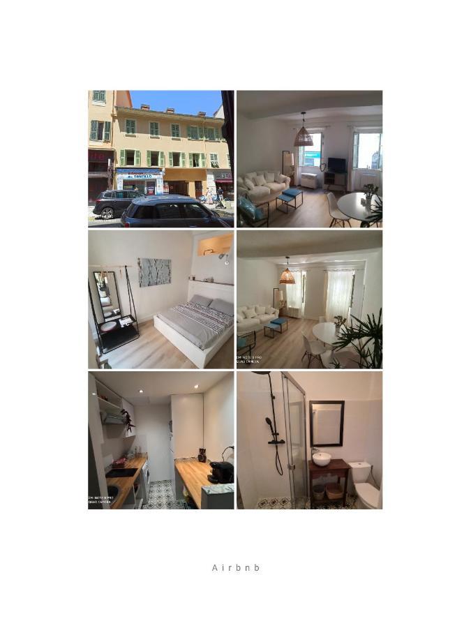 Joli appartement niçois en bord de mer Nice Exterior foto
